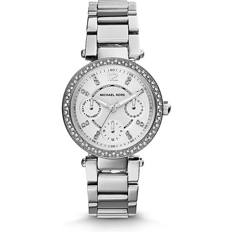 montre michael kors femme argent pas cher